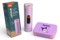 Sanrio Character BPA-Free Insulated Lunch Box & Bangda YASI 500ml Vacuum Insulated Stainless Steel Bottle Set – Kids School Meal and Hydration Combo