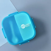 Sealed Three-Compartment Lunch Box – Square Student Lunch Box