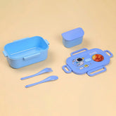 Cartoon Dinosaur Astronaut Plastic Lunch Box Single Layer
