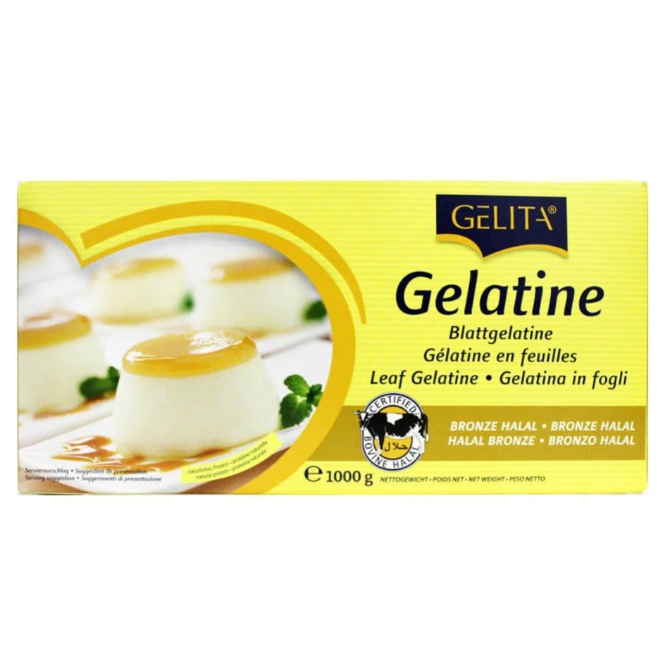 Gelita Halal Gelatine Leaves 10 Sheets