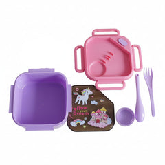 Simple compartment sealed children's lunch box
