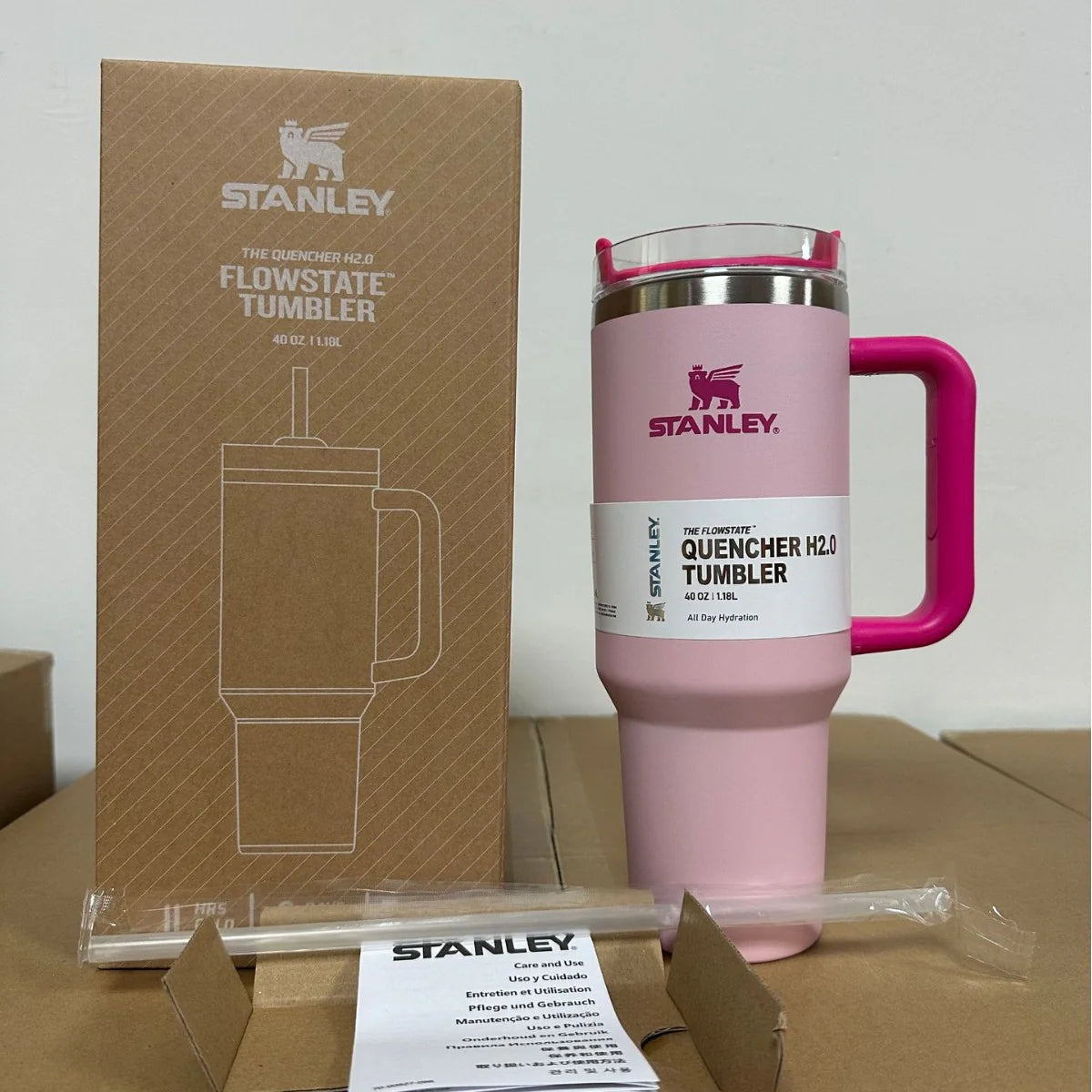 Original Stanley 'The Quencher H2.0' Flowstate Tumbler 40oz/1.18L