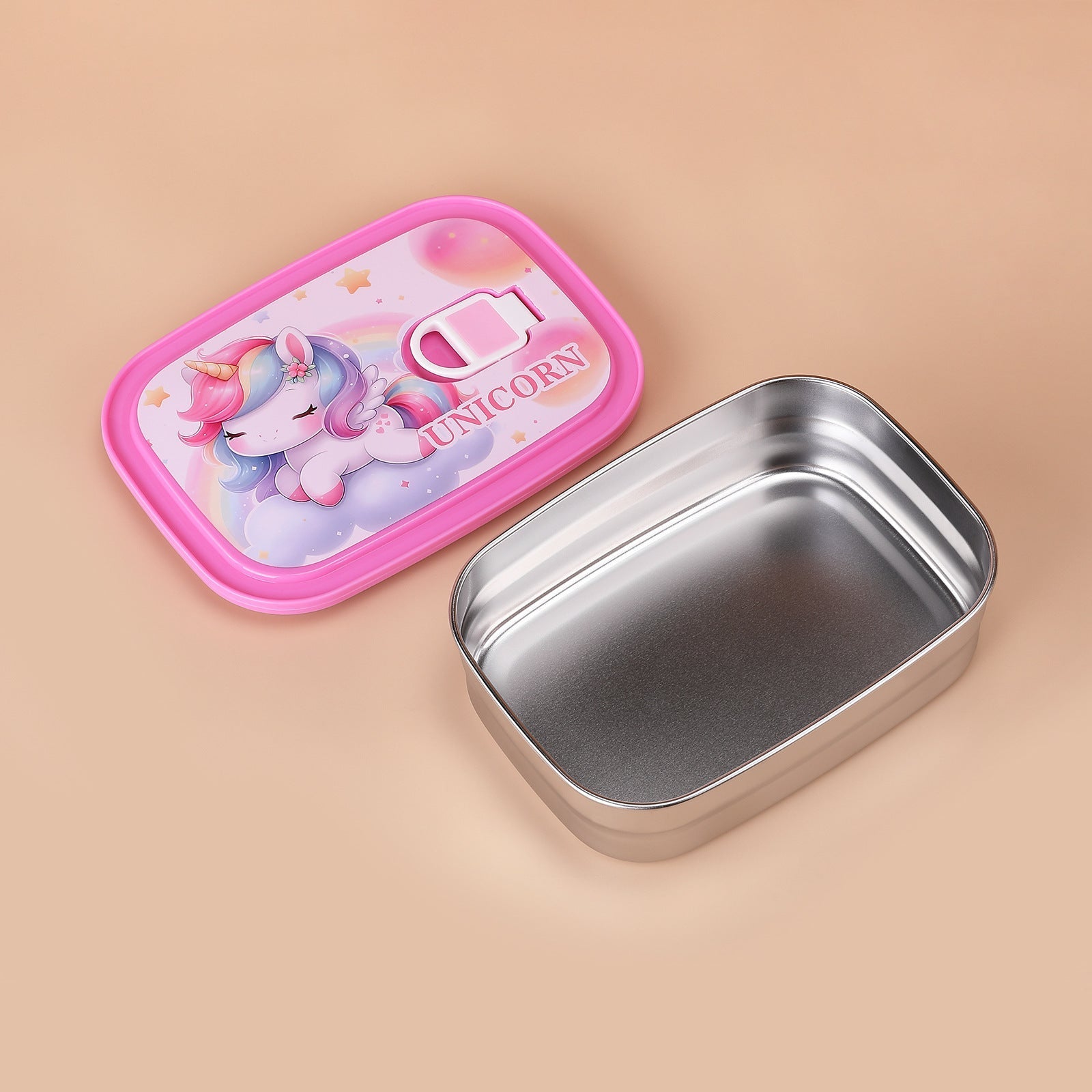 Creative Cute Cartoon Stainless Steel Children's Lunch Box