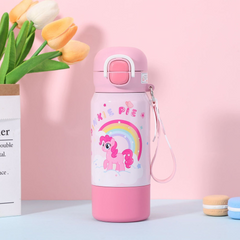 Single Layer Lunch Box & Thermos Funtainer Insulated Water Bottle Set – Portable School, Student, Office & Picnic Meal Container with Leak-Proof Hydration Bottle