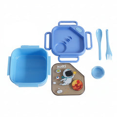 Simple compartment sealed children's lunch box