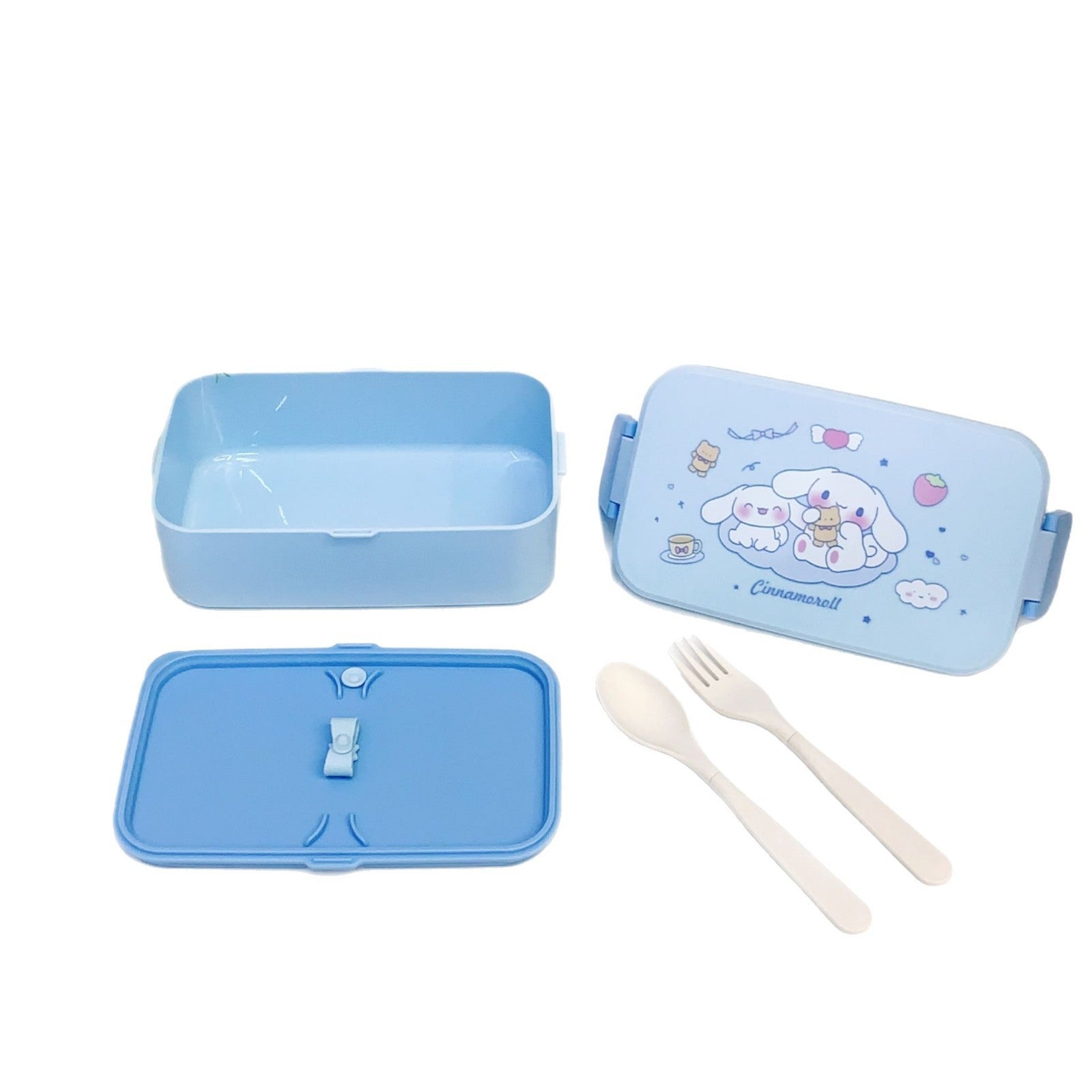 Single Layer Lunch Box - Simple Student School Office Picnic Container