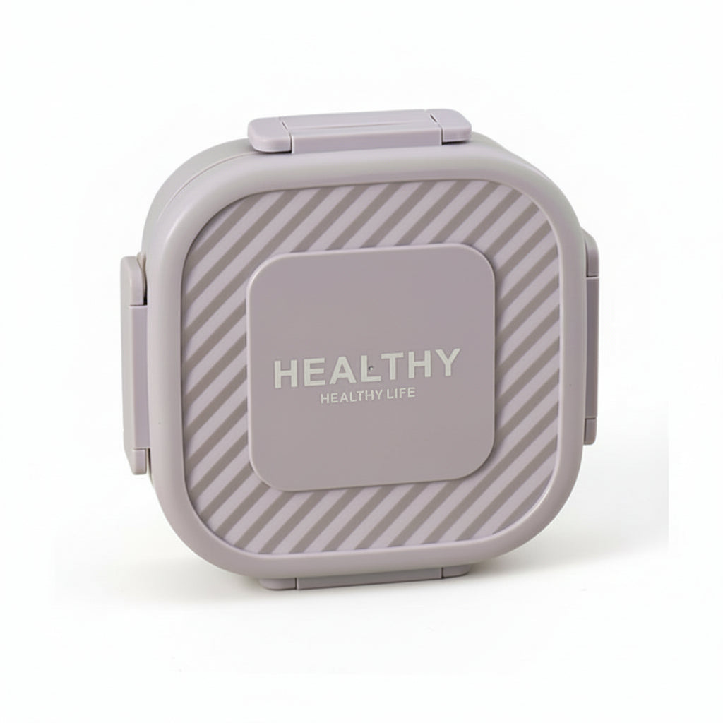 Student Nordic Style Plastic Compartment Lunch Box