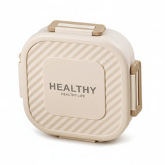 Student Nordic Style Plastic Compartment Lunch Box