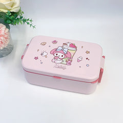 Single Layer Lunch Box - Simple Student School Office Picnic Container