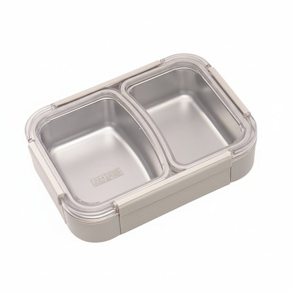 Stanley-Style Stainless Steel Tumbler with Handle & Straw + Portable Stainless Steel Compartment Lunch Box – Insulated, Durable, Student & Office Meal Set