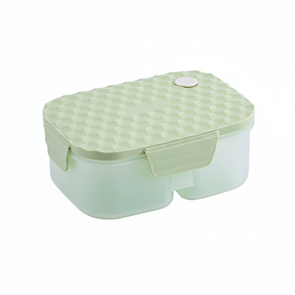 Jelly Color Student Lunch Box - Microwave-Safe Compartment Container
