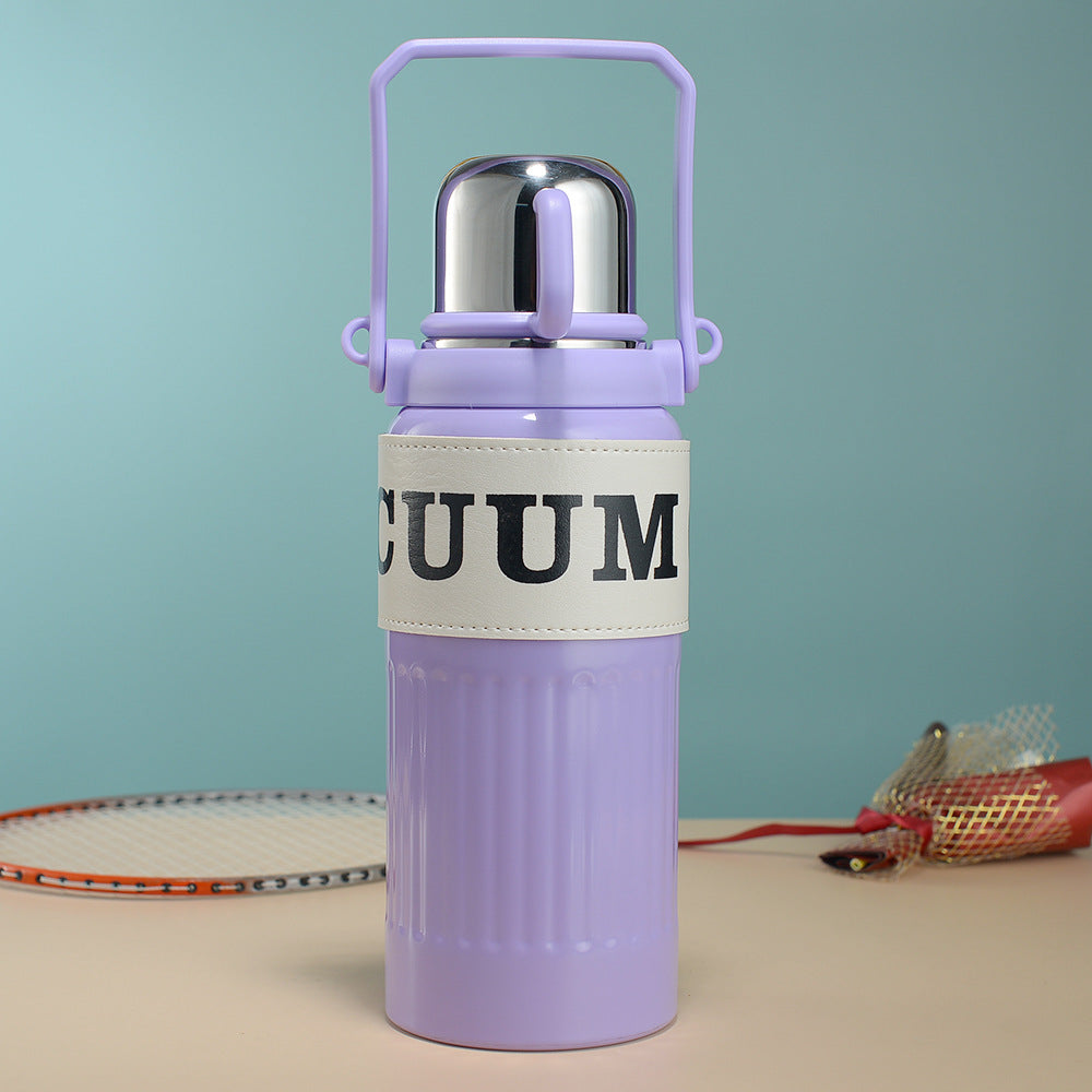 Stainless Steel Portable Handheld Water Bottle