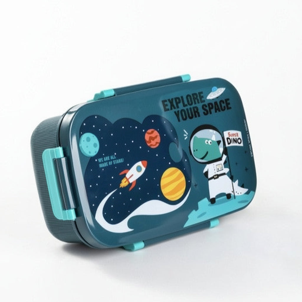 Cross Border Viassin Sealed Single Layer 3 Grid Lunch Box