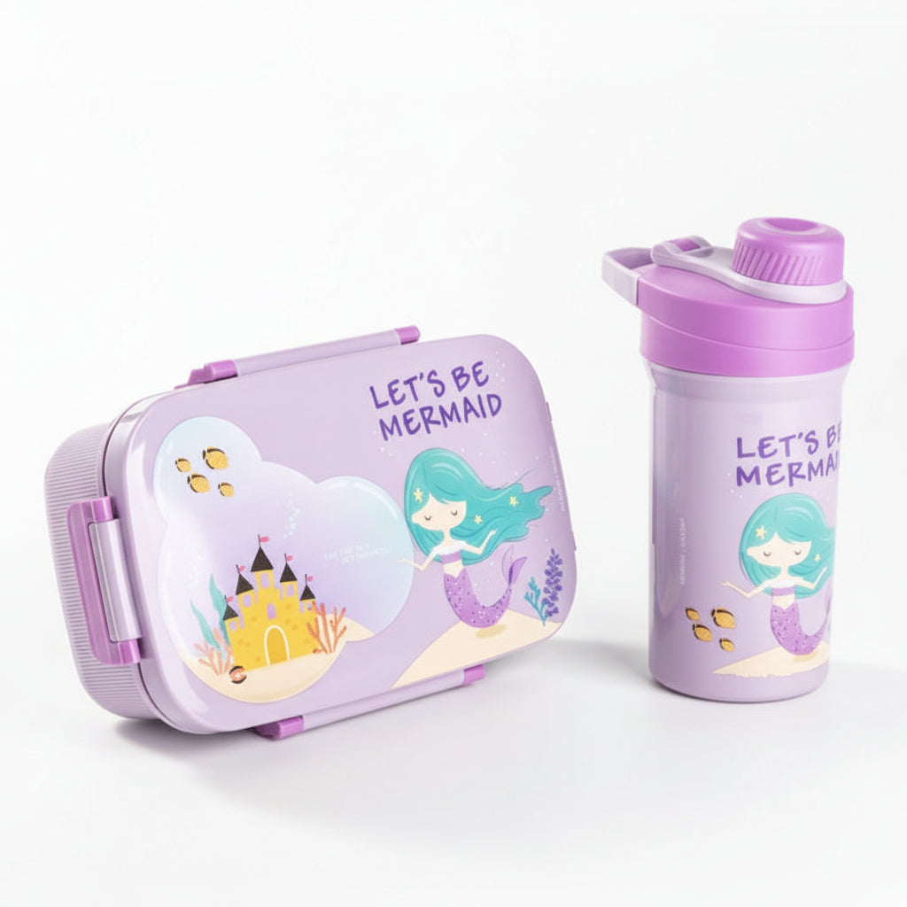 Cross Border Viassin Sealed Single Layer 3 Grid Lunch Box