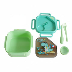 Simple compartment sealed children's lunch box